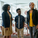 Tyla Abercrumbie, Alex Hibbert, and Malkia Stampley